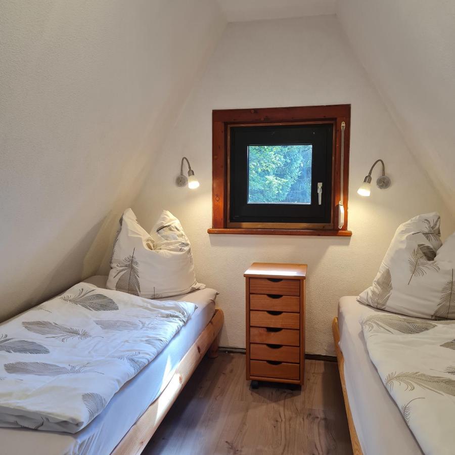 Wanderhuette Zum Bernhardsthal Villa Dış mekan fotoğraf